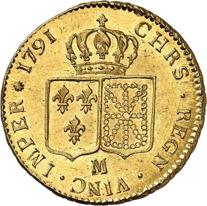 null LOUIS XVI (1774-1792). Double louis d'or au buste nu 1792 PARIS (A). 15,12 g.
A/...