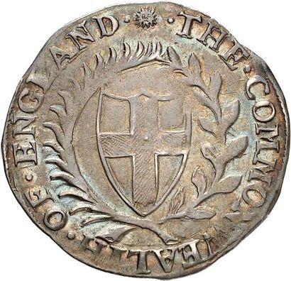 null COMMONWEALTH (1649-1660). Sixpence en argent 1649 (soleil à l'avers). 2, 89...