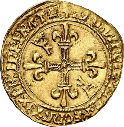 null FRANÇOIS Ier (1515-1547). Écu d'or au soleil du Dauphiné du 2ème type frappé...