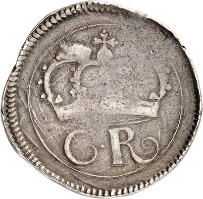 null CHARLES Ier (1625-1649) - LA GRANDE RÉBELLION (1643-1644). Lot de 4 monnaies...