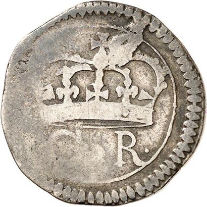 null CHARLES Ier (1625-1649) - LA GRANDE RÉBELLION (1643-1644). Lot de 4 monnaies...