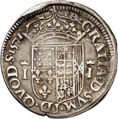 null JEANNE d'ALBRET, Reine de Navarre et mère d'Henri IV (veuve 1562-1572). Teston...