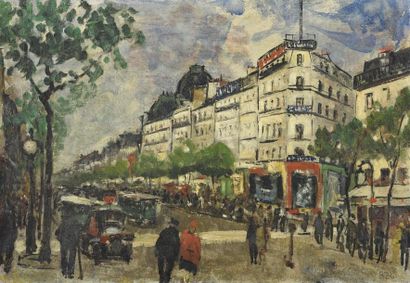 TABLEAUX Maurice FALLIES (1883-1965)

Grands Boulevards

Huile sur toile, non signée

36...
