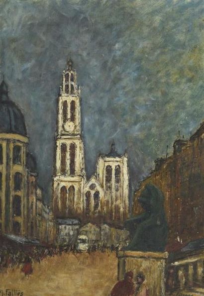 TABLEAUX Maurice FALLIES (1883-1965)

Anvers

Huile sur panneau, signée en bas à...