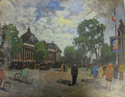 TABLEAUX Maurice FALLIES (1883 - 1965) [4]

-"Le Petit Palais"

Huile sur carton,...