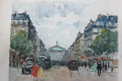 DESSINS Maurice FALLIES (1883-1965) [lot]

"Vues de Paris"

Lot d'aquarelles