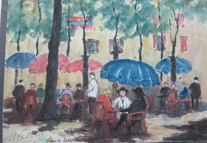 DESSINS Maurice FALLIES (1883-1965) [lot]

"Vues de Paris"

Lot d'aquarelles