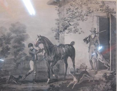 ESTAMPES D'après Carl VERNET (1758-1836)

"Le Chasseur","Le Départ du chasseur"

Deux...