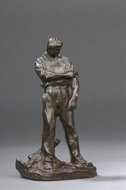 null Aimé-Jules DALOU (1838-1902)

Paysan relevant ses manches

Épreuve en bronze...
