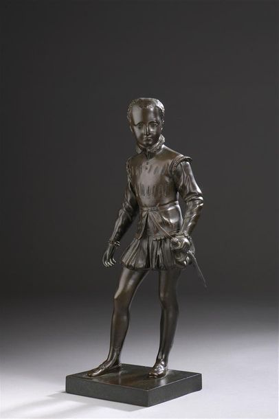 null Francois Joseph BOSIO (1768-1845)

Henri IV enfant, debout, tenant son épée

Épreuve...