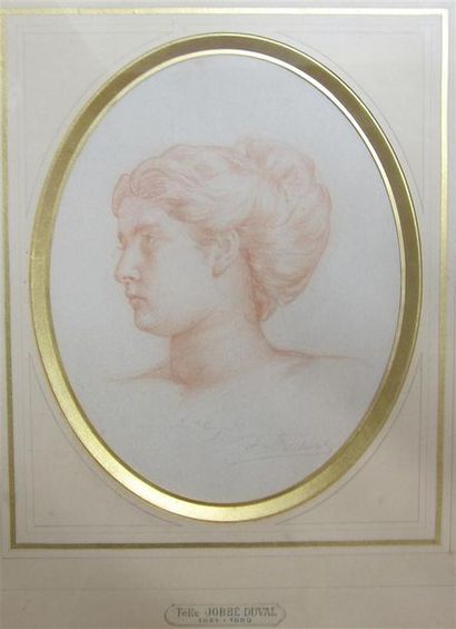 Félix Armand Marie JOBBÉ-DUVAL (1821-1889)

Portrait...