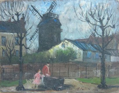null Maurice FALLIES (1883 - 1965) [2]

-"Le Moulin de la Galette"

Huile sur carton...