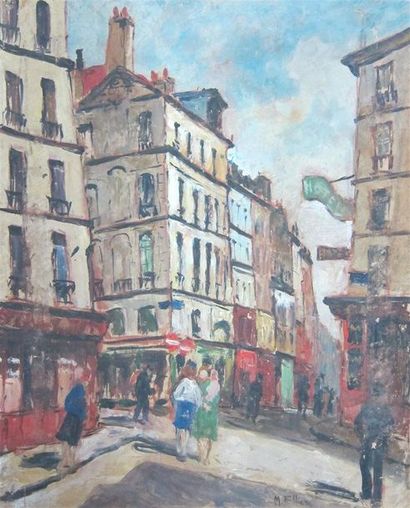 null Maurice FALLIES (1883 - 1965) [3]

-"Rue animée"

Huile sur carton, cachet de...