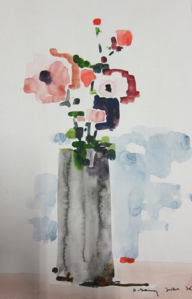 null Henri DAVY (1913-1988)

Fleurs dans un vase



Quatre aquarelles signées en...