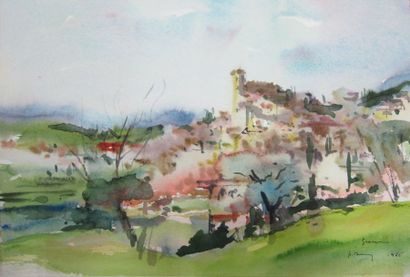 null Henri DAVY (1913-1988)

Les falaises de La Ciotat

Aquarelle signée en bas à...