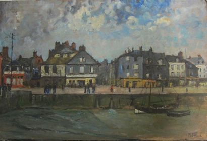 null Maurice FALLIES (1883 - 1965) [4]

"Port de Honfleur"

Huile sur carton, tampon...