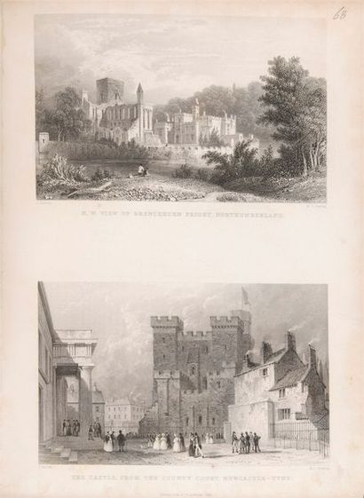 ROSE, Thomas Westmorland, Cumberland, Durham & Northumberland illustrated from original...