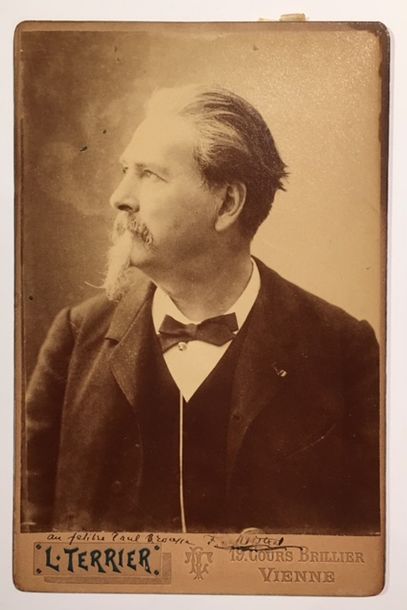 MISTRAL Frederic [Maillane, 1830 - id., 1914], ecrivain et poete francais