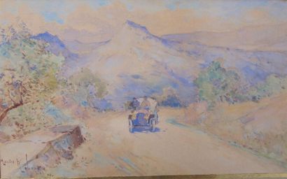 null Francis Morton JOHNSON (1878 - 1931) [3]

-"Village dans les collines"

-"Paysage...