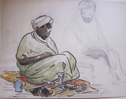 null Jules Louis MORETEAU (1886-1950)

Lot de dessins orientalistes : études de personnages,...