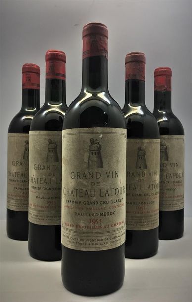 null 6 bouteilles de Grand Vin de Château Latour, Premier Grand Cru
Classé, Pauillac...