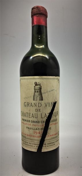 null 1 bouteille de Grand Vin de Château Latour, Premier Grand Cru
Classé, Pauillac...