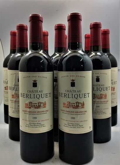 null 12 bouteilles de Château Berliquet, Grand Cru Classé, Saint-Émilion
Grand Cru...