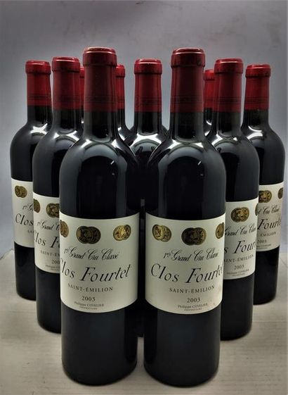 null 12 bouteilles de Clos Fourtet, 1er Grand Cru Classé, Saint-Émilion
Grand Cru...