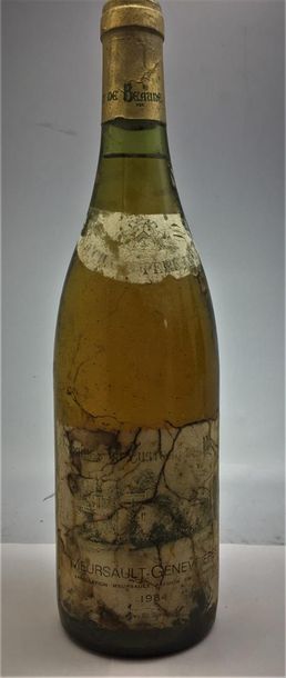 null 6 bouteilles de la Maison Bouchard Domaine du Château de Beaune dont 1 de Meursault-Genevrières...