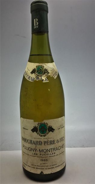 null 1 bouteille de Bouchard Père et Fils Puligny-Montrachet Les Pucelles 1985 (entre...