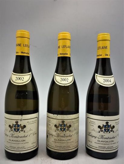 null 4 bouteilles du Domaine Leflaive Puligny-Montrachet 1er cru
Clavoillon dont...