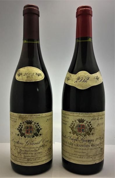 null 5 bouteilles de Pierre Laforest dont 1 Nuits-Saint-Georges Premier
Cru Clos...