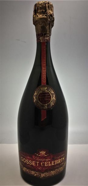 null 2 bouteilles de Champagne Gosset Cuvée Celebris, 1988 et 1995.
Entre 3 et 4...