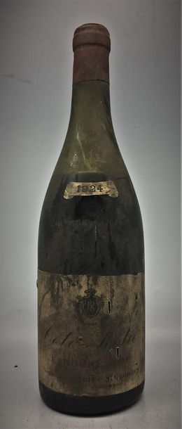 null 1 bouteille de Labouré-Roi Côte-Rôtie 1924, Négociant à Nuits-Saint- Georges.
8...