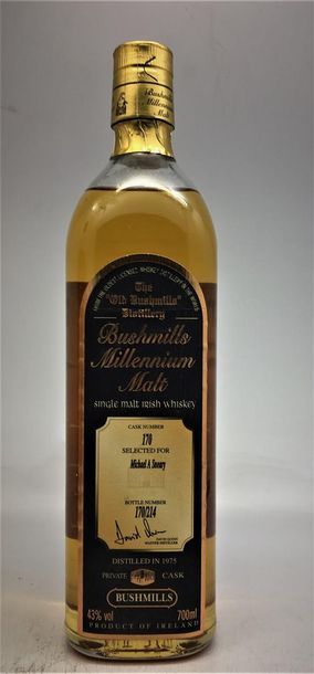 null 1 bouteille de Bushmills Millenium Malt, Single Malt Irish Wiskey, Cask Number...