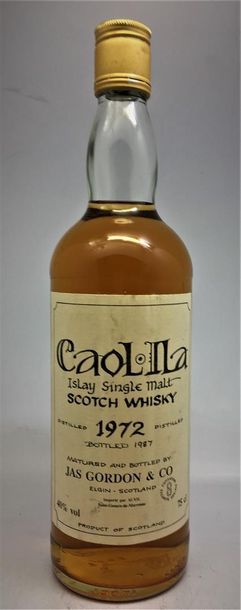 null 1 bouteille de Caol-Ila, Islay Single Malt Scotch Whisky 1969, Bottled 1985,...