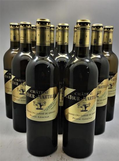 null 12 bouteilles de Château Latour-Martillac Pessac-Léognan
Grand Cru Classé de...