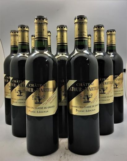 null 12 bouteilles de Château Latour-Martillac Pessac-Léognan Grand Cru
Classé de...