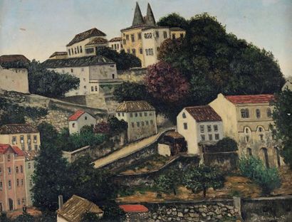 Francis Smith (1881-1961) Paysage Huile sur toile, signée en bas à droite. 50 x 65,5...
