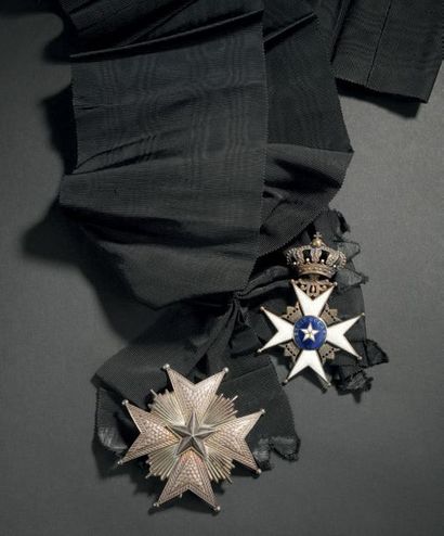 null Ensemble de commandeur grand-croix de l'ordre de l'Étoile du Nord, dit ordre...