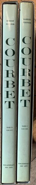  Gustave COURBET - Robert Fernier, La vie et l'oeuvre de Gustave Courbet. Catalogue... Gazette Drouot