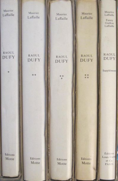  Raoul DUFY Maurice Lafaille Raoul DUFY: catalogue raisonné de l'oeuvre peint, 4... Gazette Drouot