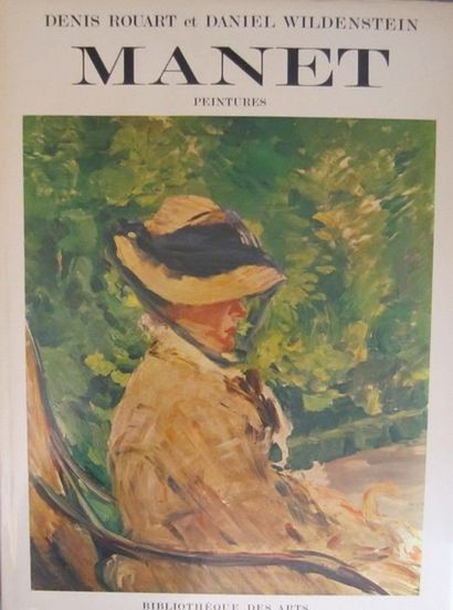  ÉDOUARD MANET - Denis Rouart, Daniel Wildenstein : Manet. Catalogue raisonné, 2... Gazette Drouot