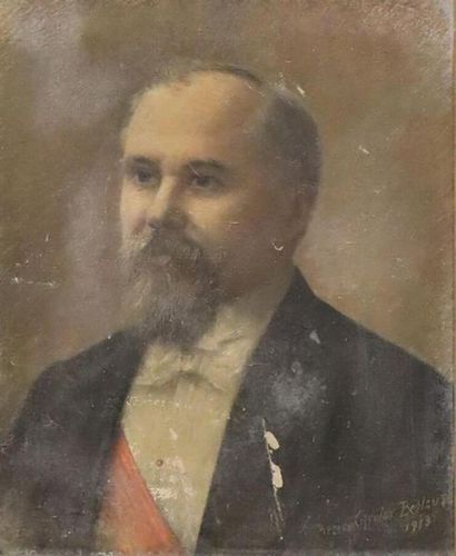 CARRIER-BELLEUSE Pierre (1851 - 1932) « Portrait...