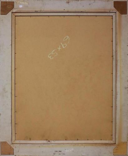  GEN Paul (1895 - 1975) « La partie de cartes » lithographie signée en bas à droite...