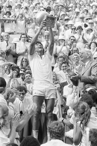 Yannick Noah, finale de Roland-Garros - 1983...
