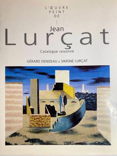 Jean LURÇAT - Gérard Denizeau, Simone Lurçat 
L'oeuvre peint de Jean Lurçat. Catalogue... Gazette Drouot