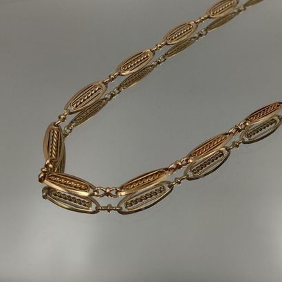 GILETIERE CHAIN in yellow gold (750‰) with...
