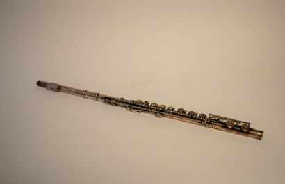 Flûte traversière par Lebret à Paris.