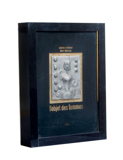 Marc BOUSSAC (1918-1982) • L'objet des femmes, 1968 Objet-boîte en Plexiglas avec...